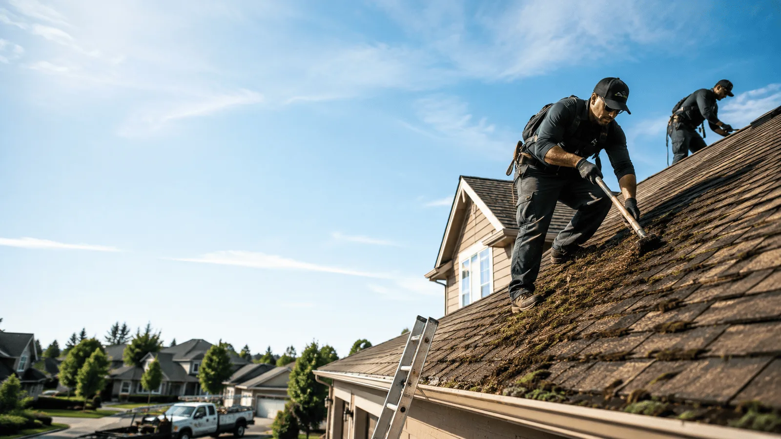 Roof Moss Removal in Makinen, MN near me